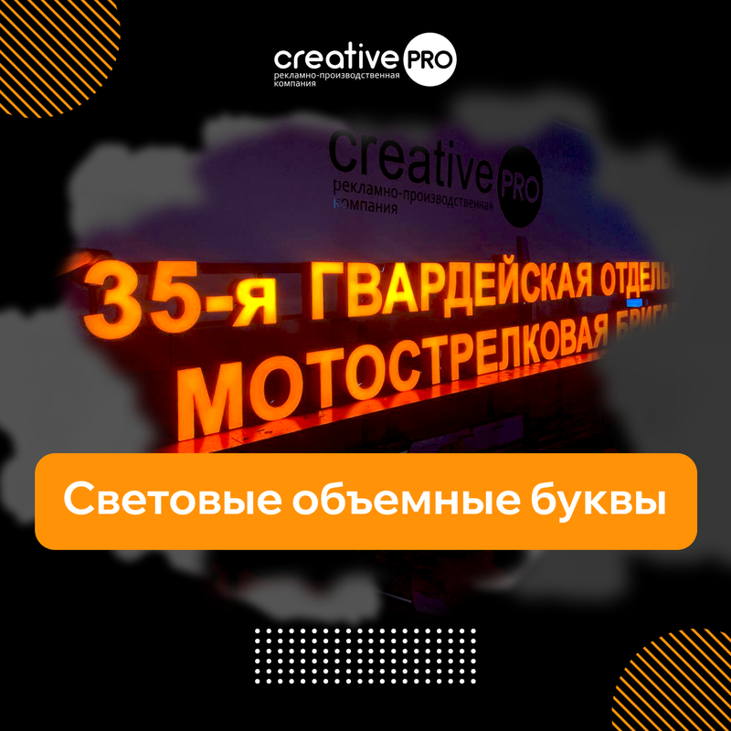 Световые объемные буквы